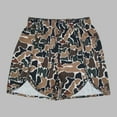 thumbnail image 2 of Shorts for Women Summer Elastic Waist Digital Print Trendy Casual Shorts S-2XL, 2 of 3