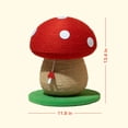 thumbnail image 4 of Oodles Red Mushroom Durable Jute Cat Scratching Pad, O/S, 4 of 10