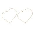 thumbnail image 4 of Minnieouse Pendientes de aleación para mujer, 2 piezas, Color sólido, decorativo, galvanizado, que no se desvanece, para niñas, regalo de Ropa, zapatos y accesorios Miscelánea Estrella Oro, 4 of 6