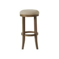 thumbnail image 2 of Alaterre Furniture Natick Backless Bar Height Wood Stool, Brown, 2 of 7