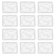 thumbnail image 1 of Molde De Máscara Para Ojos, Saludable, Transparente, Libre De Contaminación, Hecho A Mano, 12 Piezas, Moldes De Parches Debajo De Los Ojos Para Hacer Máscaras Para Ojos Crtynell Health Care Products, 1 of 8