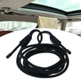 thumbnail image 4 of Correa elástica de goma, correas elásticas resistentes para , correas de carga de cuerda fija para carga móvil, maletero de motocicleta, Negro 3 metros Sunnimix Cuerda de equipaje de coche, 4 of 7