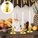thumbnail image 3 of GOOHOCHY 12 candelabros retro de plástico para mesa, soporte para velas, pilar para decoración de mesa, 3 of 8