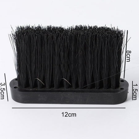 

2X Fireplace Brush Head Refill For Companion Set Replacement Spare-Hearth Brush