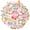 4A-50pcs, variant on 35pcs-70pcs Cute Easter Stickers Bunny Stickers Colorful Eggs for Laptops Suitcase Phone