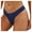 Dark Blue, variant on XFLWAM Sexy G-string for Thongs Women Sheer Mesh Underwear Panties Low Waist Hipster Bikini Brief Underpants Black XL