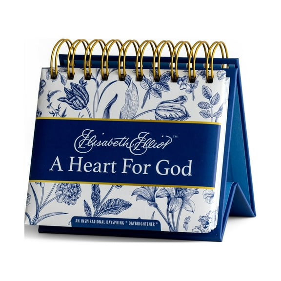 Elisabeth Elliot: A Heart For God – An Inspirational DaySpring DayBrightner – Perpetual Calendar (Spiral Bound)