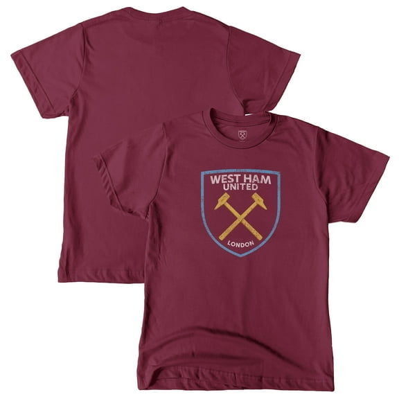 Youth 1863FC Claret West Ham United Color Badge T-Shirt