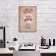 thumbnail image 3 of Epic Graffiti 'Vintage Flowers Pink'  by Art Licensing Studio Canvas Wall Art, 12" x 18", 3 of 8