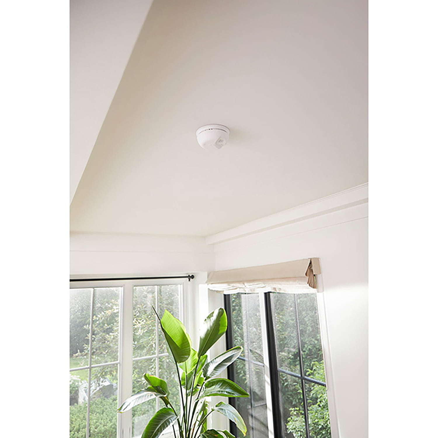 First Alert SMICO100-AC Interconnect Hardwire 2-in-1 Smoke and CO Alarm with Battery Backup, Ionization