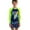 Blue, variant on Kiijoy Boys Swimsuit UPF 50+ Long Sleeve Rash Guard Board Shorts Swimwear Set, Sizes 7-12