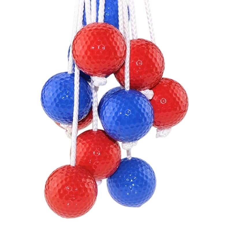 CEORPER 6Pcs Golf Tossing Ball Outdoor Lawn Golf Throwing Ball for Ladders Toss Game