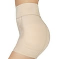 thumbnail image 4 of Defitshape Women's Hip Pads Padded Shapewear Shorts Tight Butt Lifting Butt Lifter Slim Shaper Underwear Seamless Nude Large, 4 of 4