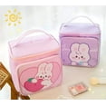 thumbnail image 4 of Jumbo Kawaii Bunny Bear Cosmetic Makeup Bag, 4 of 6