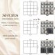 thumbnail image 5 of Shoe Storage Organizer, Shoe Organizer for Closet, Shoes Box grey, 5 of 5