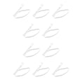 thumbnail image 2 of Qarigey 1 par de correas invisibles transparentes para zapatos para sujetar zapatos sueltos tacones altos mulas Transparente 10piezas Qarigey CBP435781, 2 of 5