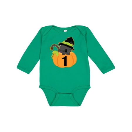 

Inktastic Halloween 1st Birthday Gift Baby Boy or Baby Girl Long Sleeve Bodysuit