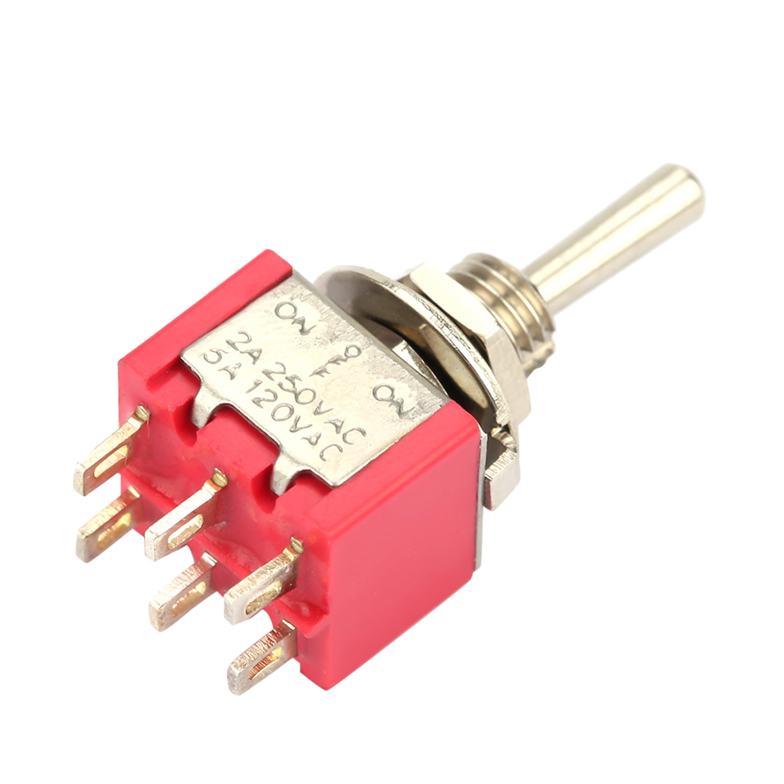 Momentary Mini Toggle Switch Cover, Toggle Switches, 6-Pin