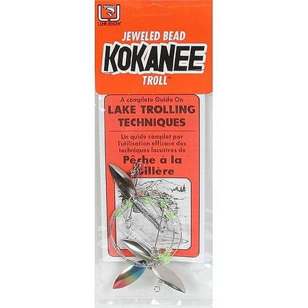 UPC: 0049762301598 | Luhr Jensen Jeweled Bead Kokanee Troll 28  Peacock Red Metallic