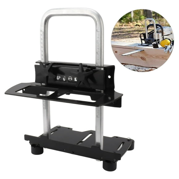 Portable Chainsaw Sawmill, Portable Chainsaw Mill Cutting Guide Durable Adjustable  for Outdoor