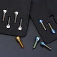 thumbnail image 2 of Tornillo 4PCS M6 × 18 / 20mm Titanio Ti Tornillos para MTB Pinza de Freno de Disco con Adaptador Espaciador, 2 of 7