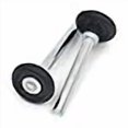 thumbnail image 3 of Garage Door Roller 4 Inch Stem Standard Rollers w/Black Nylon Wheel (2 Pack), 3 of 4