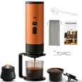 thumbnail image 1 of Portable Espresso Machine Mini Coffee Maker Travel, 1 of 8