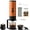 Orange, variant on Portable Espresso Coffee Machine, Rechargeable Mini Travel Maker, 3-in-1 for Ground, Capsules, Pods