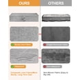 thumbnail image 4 of Under Bed Storage Punemi, paquete de 2 bolsas para contenedores, 49 L, color gris, 4 of 9