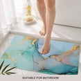 thumbnail image 3 of Teal Door Mat&nbsp;Indoor Outdoor Entrance, Non Slip Rug for Kitchen Bathroom Entryway Rug, Modern Marble Ink Painting Abstract Art Washable Doormat Floor Mat for Office Home Decor 24x36 Inch, 3 of 8