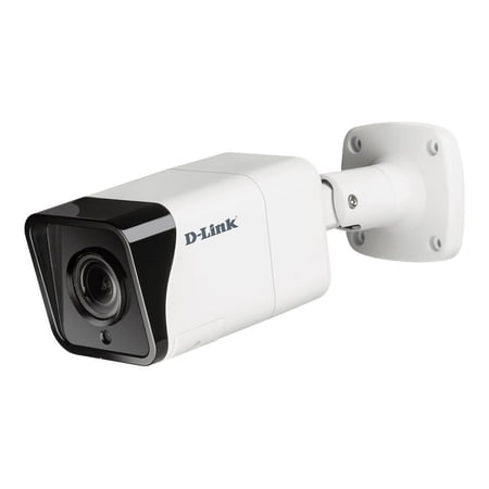 UPC: 0790069458934 | D-Link DCS 4718E – Network surveillance camera – bullet – outdoor – weatherproof – color (Day&Night) – 8 MP – 3840 x 2160 – 2160p – wired – LAN 10/100 – MJPEG  H.264  H.265 – DC 12 V / PoE Class 3