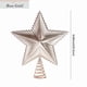 thumbnail image 1 of Decoración De La Estrella Principal Estrella de Navidad de metal para la punta del árbol, 22,5 cm (8,85"), color dorado, 1 unidad Rkxzt, 1 of 9