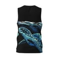 thumbnail image 2 of Rocae Ocean Turtle for Men's Basketball Jersey Lightweight and Breathable Athletic Tank Top,Quick-Drying Sports Jersey 3X-Large, 2 of 9