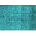 thumbnail image 1 of Ahgly Company Indoor Rectangle Persian Turquoise Blue Bohemian Area Rugs, 5' x 8', 1 of 4