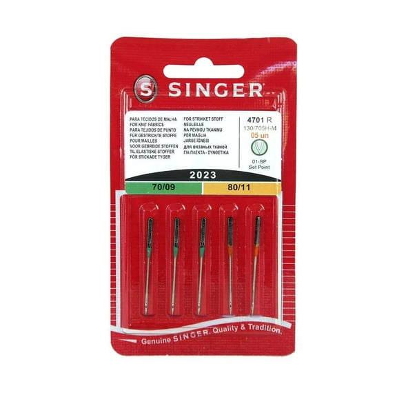 Singer Microtex Needles 2023 Size 70/09 80/11
