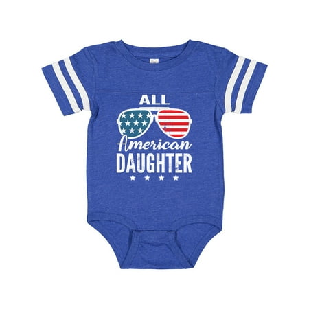 

Inktastic All American Daughter USA 4th of July Parade Gift Baby Girl Bodysuit