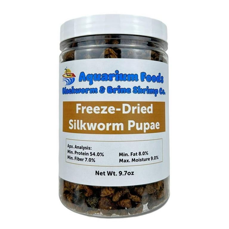 Aquatic Foods Silkworm Pupae Freeze-Dried Silkworm for