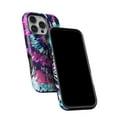 thumbnail image 5 of DesignSkinz Scratch-Resistant Hard Slim Case Compatible with iPhone 14 (Compatible with MagSafe) - Spiral Tie Dye V3, 5 of 9