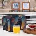 thumbnail image 6 of Picia Moonlit Night Sky Wolf Print 2 Slice Toaster Cover , Toaster Protector Dustproof Kitchen Appliance Cover, Kitchen Appliance Dustproof Protector, 6 of 7