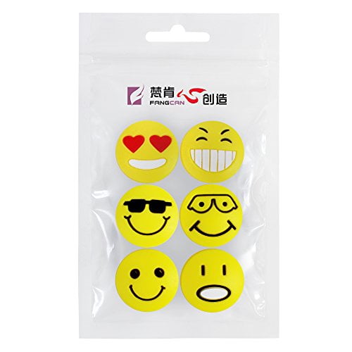 FANGCAN Silicone Vibration Dampeners for Tennis Squash Racket Pack of 6 