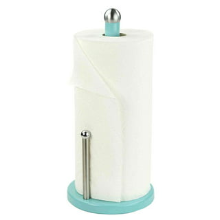 Blue Donuts Grove Free Standing Paper Towel Holder with Weighted Padded  Base, White, 13.5 BD3931171 - The Home Depot