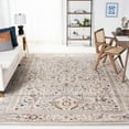 thumbnail image 2 of SAFAVIEH Vintage Persian Sam Abstract Polyester Area Rug, Ivory/Sage, 8' x 10', 2 of 8