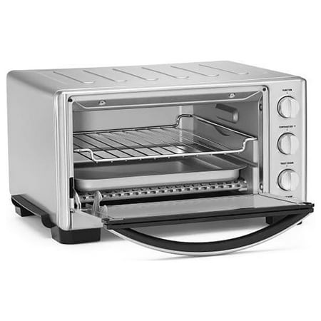 Cuisinart - 6-Slice Toaster Oven with Broiler - Stainless Steel