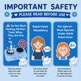 thumbnail image 4 of JoyStone 38 PCS Kids Real Cooking Set with Dual Burner Stove, Montessori Kitchen Tools with Kid-Safe Knives & Cookware, Beginner Educational Cooking Kit for Boys Girls Age 8–12, Blue, 4 of 10