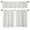 Gray, variant on Better Homes & Gardens Ladder Stripe Kitchen Curtain Tiers and Valance, 3-Piece Set, Gray, 60" W x 36" L