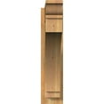 thumbnail image 2 of Ekena Millwork 6"W x 26"D x 26"H Imperial Rough Sawn Traditional Outlooker, Western Red Cedar, 2 of 4