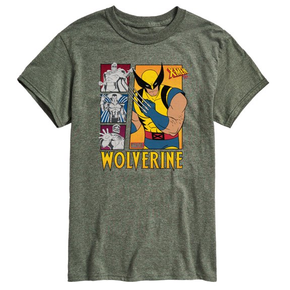 Marvel Wolverine - Vs Villains - Men's Short Sleeve Graphic T-Shirt
