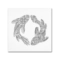 thumbnail image 2 of Trademark Fine Art "Koi Fishes" Canvas Art by Filippo Cardu, 2 of 2