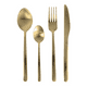 thumbnail image 1 of Juego De Cubiertos Chefmaker Acero Inoxidable Dorado 16 Piezas Premium Chefmaker Moderno minimalista, 1 of 4