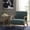 Teal, variant on Mid century modern design - Superior support from high - density foam - Living room relaxation / Enjoy mid - century style comfort